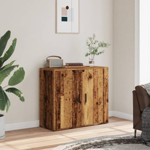 ZQQLVOO Sideboard Altholz-Optik gartenschrank sideboards for Wohnzimmer Büro 80x33x70 cm Holzwerkstoff ZQQLVOO Sideboard Altholz-Optik gartenschrank sideboards for Wohnzimmer Büro 80x33x70 cm Holzwerkstoff von ZQQLVOO