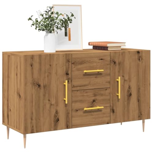 ZQQLVOO Sideboard Artisan-Eiche sideboards Schrank for Schlafzimmer Büro 100x36x60 cm Holzwerkstoff von ZQQLVOO