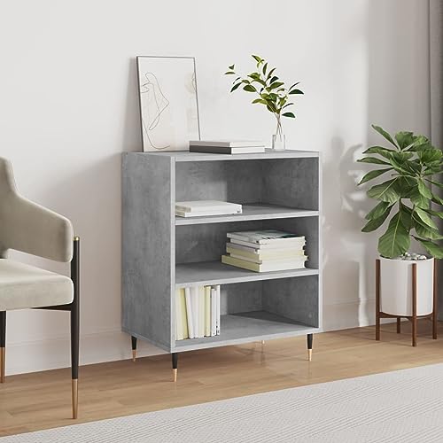 ZQQLVOO Sideboard Betongrau Schrank flurschrank for Wohnzimmer Innenraum 57x35x70 cm Holzwerkstoff ZQQLVOO Sideboard Betongrau Schrank flurschrank for Wohnzimmer Innenraum 57x35x70 cm Holzwerkstoff von ZQQLVOO