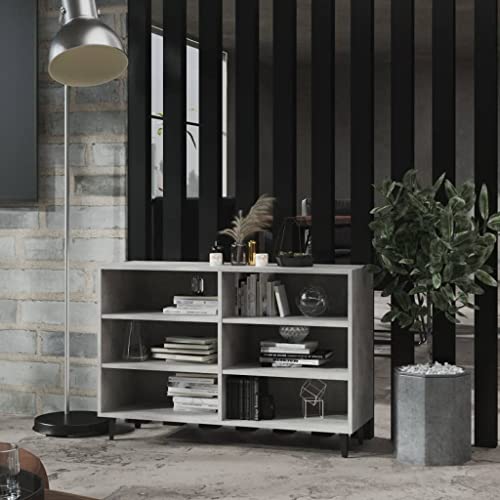 ZQQLVOO Sideboard Betongrau sideboards gartenschrank for Wohnzimmer Innenraum 103,5x35x70 cm Holzwerkstoff ZQQLVOO Sideboard Betongrau sideboards gartenschrank for Wohnzimmer Innenraum 103,5x35x70 cm Holzwerkstoff von ZQQLVOO