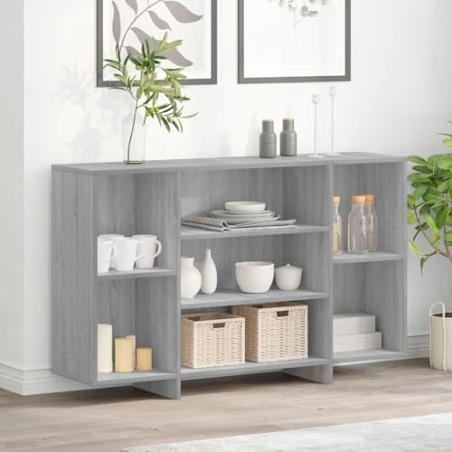ZQQLVOO Sideboard Grau Sonoma sideboards kommoden for Wohnzimmer Schlafzimmer 120x30x75 cm Holzwerkstoff ZQQLVOO Sideboard Grau Sonoma sideboards kommoden for Wohnzimmer Schlafzimmer 120x30x75 cm Holzwerkstoff von ZQQLVOO