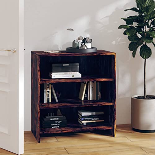 ZQQLVOO Sideboard Räuchereiche Schrank gartenschrank for Innenraum Büro 70x40,5x75 cm Holzwerkstoff von ZQQLVOO
