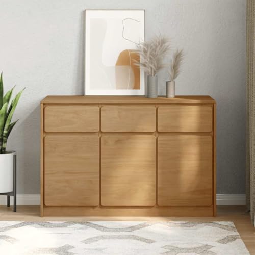 ZQQLVOO Sideboard SAUDA Eiche-Optik kommoden Schrank for Wohnzimmer Innenraum 114x43x75,5 cm Kiefernholz ZQQLVOO Sideboard SAUDA Eiche-Optik kommoden Schrank for Wohnzimmer Innenraum 114x43x75,5 cm Kiefernholz von ZQQLVOO