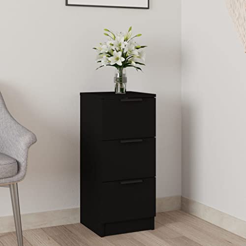 ZQQLVOO Sideboard Schwarz flurschrank gartenschrank for Innenraum Schlafzimmer 30x30x70 cm Holzwerkstoff ZQQLVOO Sideboard Schwarz flurschrank gartenschrank for Innenraum Schlafzimmer 30x30x70 cm Holzwerkstoff von ZQQLVOO