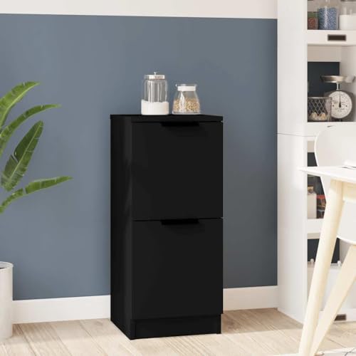 ZQQLVOO Sideboard Schwarz kommoden Schrank for Büro Wohnzimmer 30x30x70 cm Holzwerkstoff ZQQLVOO Sideboard Schwarz kommoden Schrank for Büro Wohnzimmer 30x30x70 cm Holzwerkstoff von ZQQLVOO