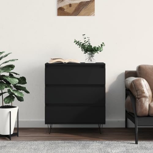 ZQQLVOO Sideboard Schwarz kommoden gartenschrank for Wohnzimmer Büro 60x35x70 cm Holzwerkstoff ZQQLVOO Sideboard Schwarz kommoden gartenschrank for Wohnzimmer Büro 60x35x70 cm Holzwerkstoff von ZQQLVOO