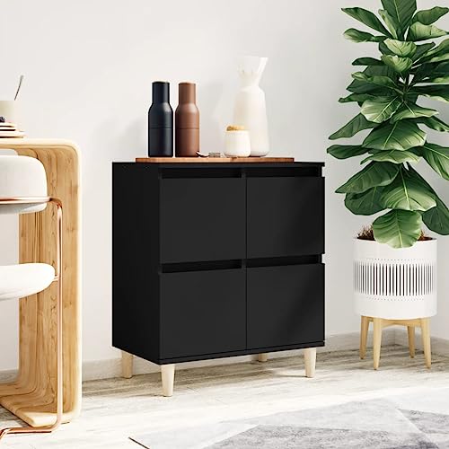 ZQQLVOO Sideboard Schwarz sideboards flurschrank for Innenraum Schlafzimmer 60x35x70 cm Holzwerkstoff ZQQLVOO Sideboard Schwarz sideboards flurschrank for Innenraum Schlafzimmer 60x35x70 cm Holzwerkstoff von ZQQLVOO
