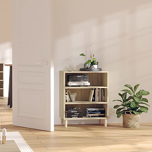 ZQQLVOO Sideboard Sonoma-Eiche kommoden flurschrank for Innenraum Büro 57x35x70 cm Holzwerkstoff von ZQQLVOO