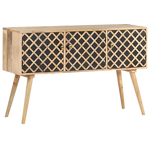 ZQQLVOO Sideboard gartenschrank gartenschrank for Wohnzimmer Büro 118x35x75 cm Massivholz Mango ZQQLVOO Sideboard gartenschrank gartenschrank for Wohnzimmer Büro 118x35x75 cm Massivholz Mango von ZQQLVOO