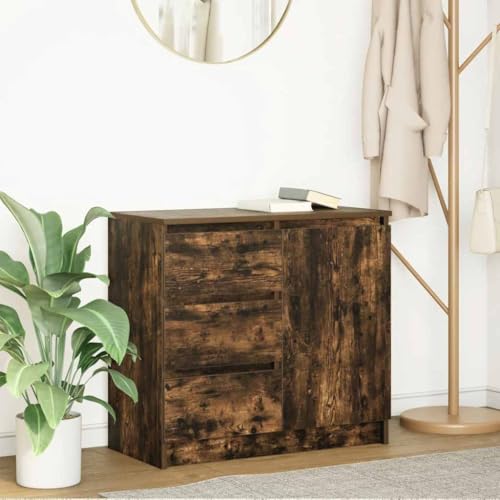 ZQQLVOO Sideboard mit Tür und 3 Schubladen, Holzwerkstoff Aufbewahrungsschrank für Wohnzimmer, Essbereich oder Home-Office, Stauraum Organizer mit Einlegeboden, individuell ZQQLVOO Sideboard mit Tür und 3 Schubladen, Holzwerkstoff Aufbewahrungsschrank für Wohnzimmer, Essbereich oder Home-Office, Stauraum Organizer mit Einlegeboden, individuell von ZQQLVOO