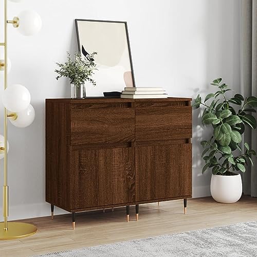 ZQQLVOO Sideboards 2 STK. Braun Eichen-Optik kommoden gartenschrank for Büro Wohnzimmer 40x35x70 cm Holzwerkstoff ZQQLVOO Sideboards 2 STK. Braun Eichen-Optik kommoden gartenschrank for Büro Wohnzimmer 40x35x70 cm Holzwerkstoff von ZQQLVOO