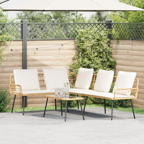 ZQQLVOO Sofa L-Form Natur 使用逗号” for 办公室 231x173x78 cm Poly Rattan ZQQLVOO Sofa L-Form Natur 使用逗号” for 办公室 231x173x78 cm Poly Rattan von ZQQLVOO