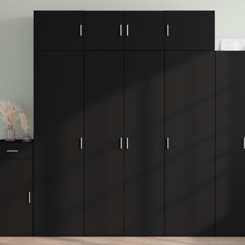 ZQQLVOO Stilvolles Highboard aus Holzwerkstoff mit Griffen, viel Stauraum für Wohnzimmer Schlafzimmer Flur Garage, feuchtigkeitsbeständig und pflegeleicht ZQQLVOO Stilvolles Highboard aus Holzwerkstoff mit Griffen, viel Stauraum für Wohnzimmer Schlafzimmer Flur Garage, feuchtigkeitsbeständig und pflegeleicht von ZQQLVOO