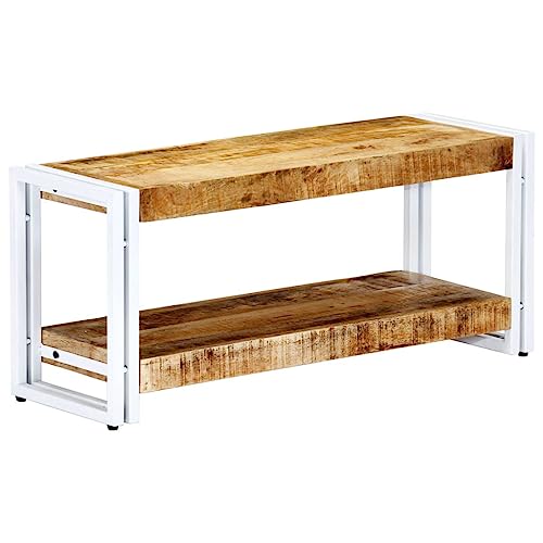 ZQQLVOO TV-Regal Sideboard Wohnzimmer Sideboard hängend Fernseher Schrank lowboard 90x30x40 cm Massivholz Mango ZQQLVOO TV-Regal Sideboard Wohnzimmer Sideboard hängend Fernseher Schrank lowboard 90x30x40 cm Massivholz Mango von ZQQLVOO