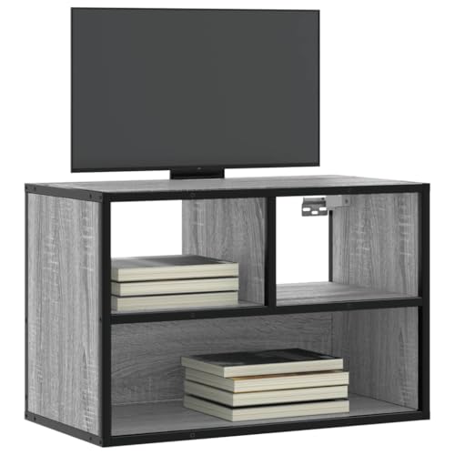 ZQQLVOO TV-Schrank Grau Sonoma Wohnzimmerschrank TV Regal für Büro Wohnzimmer 60x31x39,5 cm Holzwerkstoff und Metall ZQQLVOO TV-Schrank Grau Sonoma Wohnzimmerschrank TV Regal für Büro Wohnzimmer 60x31x39,5 cm Holzwerkstoff und Metall von ZQQLVOO