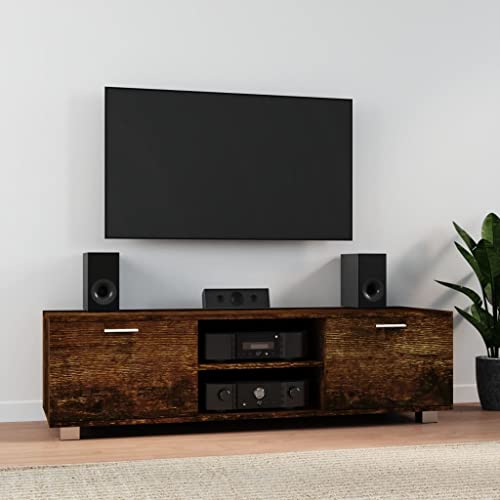 ZQQLVOO TV-Schrank Räuchereiche Konsolentisch mit Schubladen Fernseher Tisch tv Cabinet Sideboard Wohnzimmer 140x40,5x35 cm Holzwerkstoff ZQQLVOO TV-Schrank Räuchereiche Konsolentisch mit Schubladen Fernseher Tisch tv Cabinet Sideboard Wohnzimmer 140x40,5x35 cm Holzwerkstoff von ZQQLVOO
