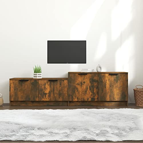 ZQQLVOO TV-Schrank Räuchereiche Sideboard Wohnzimmer Fernseher Tisch tv Cabinet HiFi Rack 158,5x36x45 cm Holzwerkstoff ZQQLVOO TV-Schrank Räuchereiche Sideboard Wohnzimmer Fernseher Tisch tv Cabinet HiFi Rack 158,5x36x45 cm Holzwerkstoff von ZQQLVOO