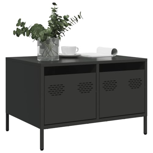 ZQQLVOO TV-Schrank Schwarz lowboard Fernseher Schrank Sideboard Wohnzimmer tv ständer 68x50x43,5 cm Kaltgewalzter Stahl ZQQLVOO TV-Schrank Schwarz lowboard Fernseher Schrank Sideboard Wohnzimmer tv ständer 68x50x43,5 cm Kaltgewalzter Stahl von ZQQLVOO