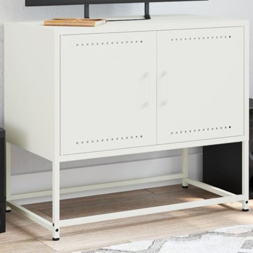 ZQQLVOO TV-Schrank Weiß tv kommode lowboard Konsolentisch mit Schubladen tv Board 68,5x39x60,5 cm Stahl ZQQLVOO TV-Schrank Weiß tv kommode lowboard Konsolentisch mit Schubladen tv Board 68,5x39x60,5 cm Stahl von ZQQLVOO
