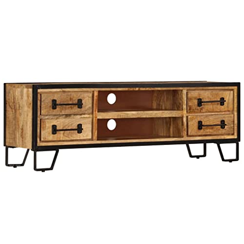 ZQQLVOO TV-Schrank mit Schubladen tv Bank tv Board HiFi Rack Fernseher kommode 120x30x40 cm Massivholz Mango ZQQLVOO TV-Schrank mit Schubladen tv Bank tv Board HiFi Rack Fernseher kommode 120x30x40 cm Massivholz Mango von ZQQLVOO