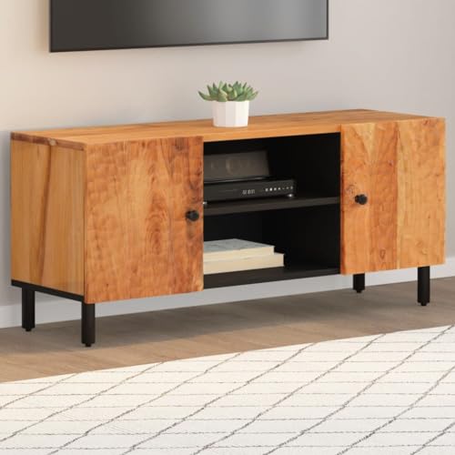 ZQQLVOO TV-Schrank tv Regal Couchtisch Sideboard tv Sideboard hängend 105x33x46 cm Massivholz Akazie ZQQLVOO TV-Schrank tv Regal Couchtisch Sideboard tv Sideboard hängend 105x33x46 cm Massivholz Akazie von ZQQLVOO