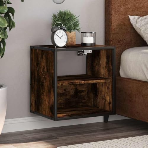 ZQQLVOO Wand-Nachttisch Räuchereiche Bedside Table kommode mit schubladen for Wohnzimmer Zimmer 40x31x39,5 cm ZQQLVOO Wand-Nachttisch Räuchereiche Bedside Table kommode mit schubladen for Wohnzimmer Zimmer 40x31x39,5 cm von ZQQLVOO