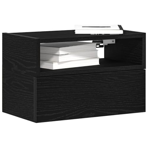 ZQQLVOO Wand-Nachttisch Schwarz Bedside Table nachttisch for Zimmer Wohnzimmer 45x26x28,5 cm ZQQLVOO Wand-Nachttisch Schwarz Bedside Table nachttisch for Zimmer Wohnzimmer 45x26x28,5 cm von ZQQLVOO
