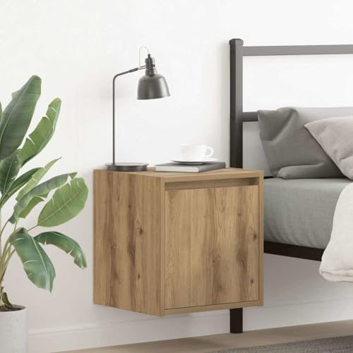 ZQQLVOO Wand-Nachttische 2 STK. Artisan-Eiche kommode mit schubladen beistelltisch for Zimmer Schlafzimmer 38x34x40 cm ZQQLVOO Wand-Nachttische 2 STK. Artisan-Eiche kommode mit schubladen beistelltisch for Zimmer Schlafzimmer 38x34x40 cm von ZQQLVOO