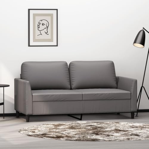 ZQQLVOO Zweisitzer Sofa aus Kunstleder mit Metallgestell, Modernes Design für Wohnzimmer, Langlebig und Schmutzabweisend, Bequem mit Dicker Polsterung, Stilvolles Möbelstück ZQQLVOO Zweisitzer Sofa aus Kunstleder mit Metallgestell, Modernes Design für Wohnzimmer, Langlebig und Schmutzabweisend, Bequem mit Dicker Polsterung, Stilvolles Möbelstück von ZQQLVOO