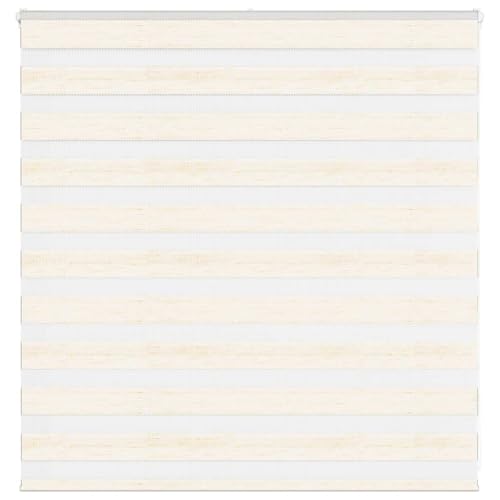 Zebra Jalousie Rollo 100% Polyester Sicht- und Sonnenschutz mit Kettenzug, kinderleicht zu reinigen und stufenlos verstellbar für Wohnzimmer Schlafzimmer Büro Zebra Jalousie Rollo 100% Polyester Sicht- und Sonnenschutz mit Kettenzug, kinderleicht zu reinigen und stufenlos verstellbar für Wohnzimmer Schlafzimmer Büro von ZQQLVOO