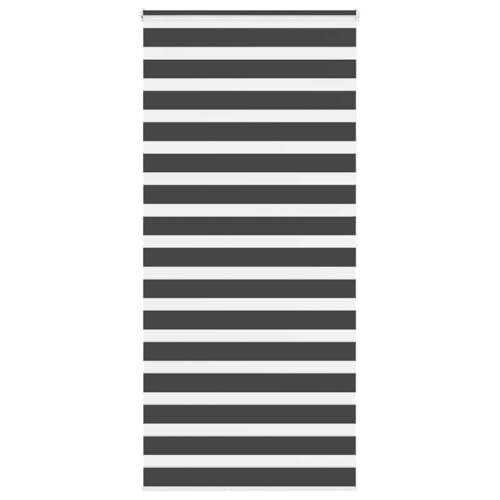 Zebra Jalousie Rollo 100% Polyester Sicht- und Sonnenschutz mit Kettenzug für Fenster ohne Bohren montierbar Kinder sicher und höhenverstellbar Zebra Jalousie Rollo 100% Polyester Sicht- und Sonnenschutz mit Kettenzug für Fenster ohne Bohren montierbar Kinder sicher und höhenverstellbar von ZQQLVOO