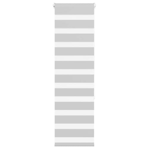 Zebra Jalousie Rollo mit Kettenzug, 100% Polyester Sicht- und Sonnenschutz für Fenster, kinderleicht verstellbar, Blickdicht und lichtdurchlässig, ohne Bohren montierbar, Zebra Jalousie Rollo mit Kettenzug, 100% Polyester Sicht- und Sonnenschutz für Fenster, kinderleicht verstellbar, Blickdicht und lichtdurchlässig, ohne Bohren montierbar, von ZQQLVOO