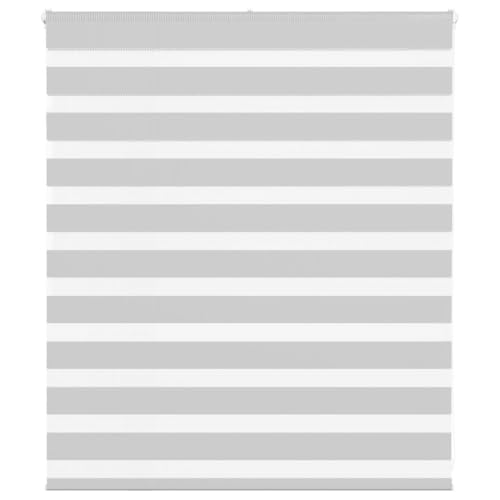 Zebra Jalousie Rollo mit Kettenzug, 100% Polyester Sicht- und Sonnenschutz für Fenster, kinderleicht verstellbar, ohne Bohren montierbar, in verschiedenen Größen erhältlich Zebra Jalousie Rollo mit Kettenzug, 100% Polyester Sicht- und Sonnenschutz für Fenster, kinderleicht verstellbar, ohne Bohren montierbar, in verschiedenen Größen erhältlich von ZQQLVOO