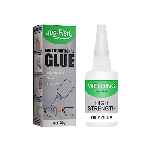 Jue Fish Glue, Jue Fish Multifunctional Glue, Jue-Fish Welding High-Strength Oily Glue, Jue Fish Multifunctional Glue, Uniglue Universal Super Glue Welding High-Strength Oily Glue (1PCS) von ZQTWJ