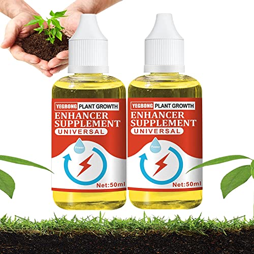 Plant Growth Enhancer Supplement 50ml Take Root Rooting Hormone for Cuttings, Plants Root Growth, Transplant and Rescue The Disease Seedlings, Concentrated Magic Solution Promotes Rooting (2PCS) von ZQTWJ