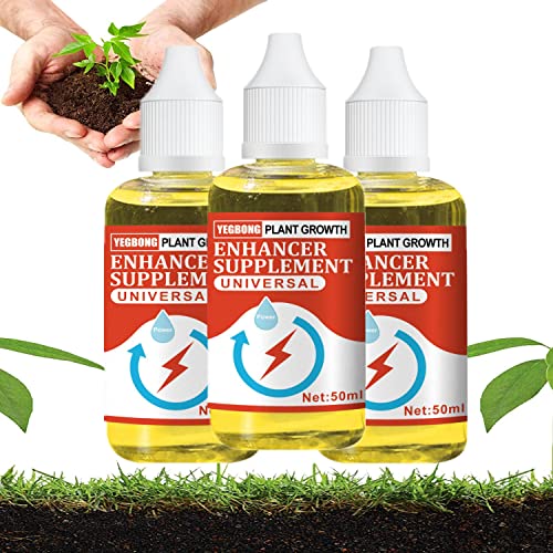 Plant Growth Enhancer Supplement 50ml Take Root Rooting Hormone for Cuttings, Plants Root Growth, Transplant and Rescue The Disease Seedlings, Concentrated Magic Solution Promotes Rooting (3PCS) von ZQTWJ