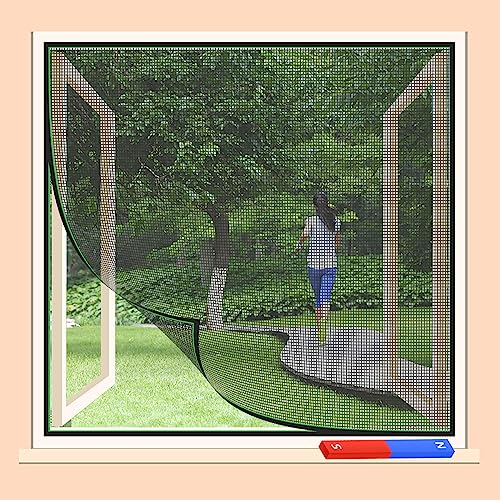 ZQXFZ Fliegengitter Meterware 1x3m Easy to fix, Durable and compact Die lästige Fliegen bleiben draußen Idéal en temps de canicule Fenster Fliegennetz -Schwarz. von ZQXFZ