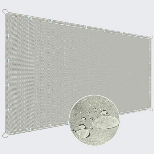 ZQXFZ SichtschutzfüR Terrasse 80x550cm Sonnenschutz Balkon Sichtschutzzaun Terrasse Balkon-Sichtschutz -Khaki. von ZQXFZ