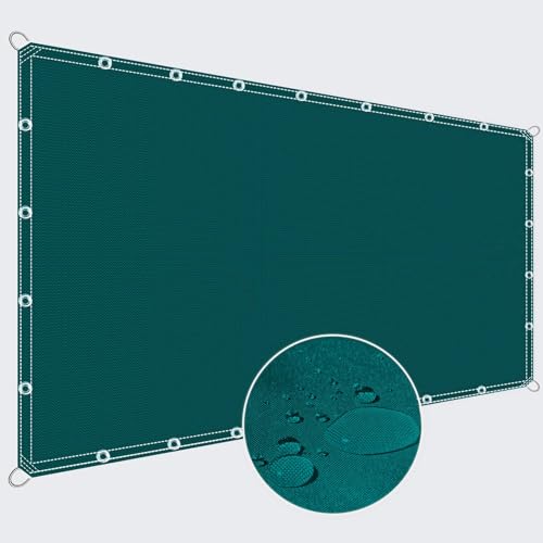 ZQXFZ Sonnensegel 170x240cm TerrassenüBerdachung Sichtschutz Zaun Balkonumrandung -DunkelgrüN. von ZQXFZ