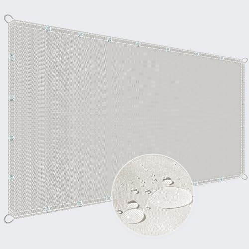 ZQXFZ Sonnensegel Rechteckig 130x220cm Sonnenschutz Balkon Sichtschutz/Balkon Sichtschutz -Beige. von ZQXFZ