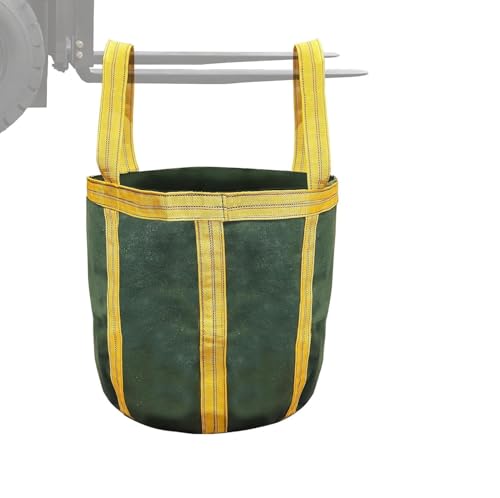 Gepäckeimertasche - Nylon-Hebetasche - Hebetasche, Web-Segeltasche für Kranplattform-Gabelstapler, reißfeste, stark belastbare Tasche, für industrielle Handhabungswerkzeuge(60 X 60X70CM/Load 800KG) von ZQXYXFUS
