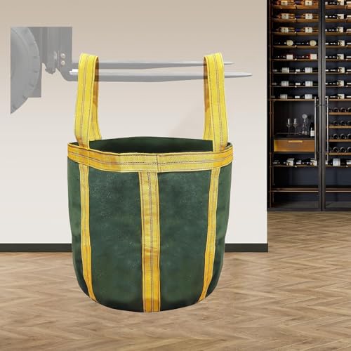Gepäckeimertasche - Nylon-Hebetasche - Hebetasche, Web-Segeltasche für Kranplattform-Gabelstapler, reißfeste, stark belastbare Tasche, für industrielle Handhabungswerkzeuge(60 X 60X70CM/Load 800KG) von ZQXYXFUS