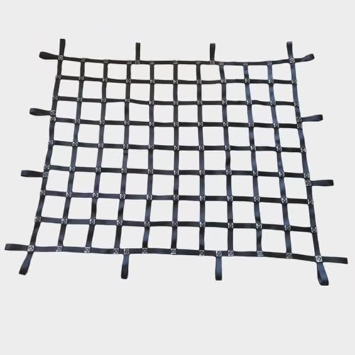 Lifting Net - Tear-Resistant Nylon Load Sling Net, Hanging Load Lifting Bag, Heavy Duty Truck, Truck Boot Separation Nets(1.5 X 1.5M/Mesh 10cm/Load 500kg) von ZQXYXFUS