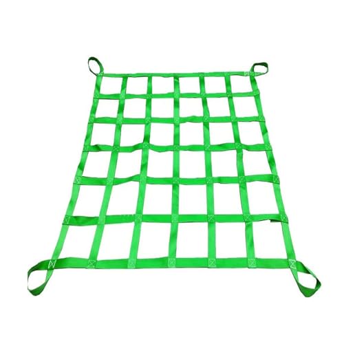 Polyester Ladungshebenetze - Reißfeste Hebenetzgurte, flache Polyester Schlingennetze, Hängenetze für Schiffsbe und entladedocks, Materialtransportbänder(3 X 3M/Mesh 20cm/Load 3.5t) von ZQXYXFUS