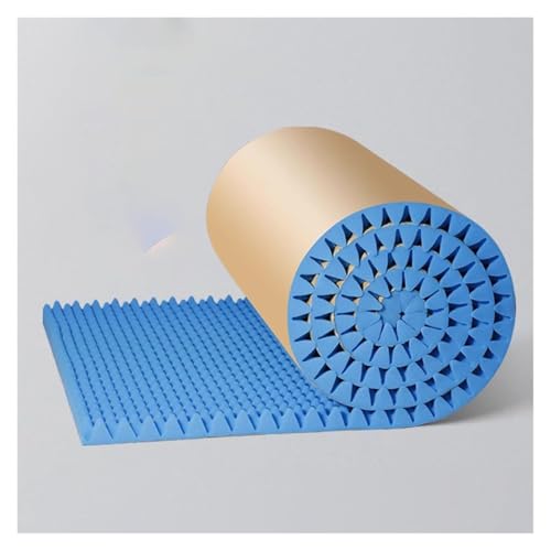 Schalldämmung Schallschutzschaum Schalldämmungs Schallschutzschaums, 2 cm Dicke Selbstklebende Studio-Sound-Akustikmatte, Feuerfeste Geräuschunterdrückung Schalldämmung Baumwolle(Blue,7M) von ZQXYXFUS