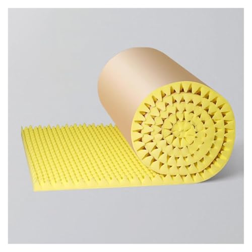 Schalldämmung Schallschutzschaum Schalldämmungs Schallschutzschaums, 2 cm Dicke Selbstklebende Studio-Sound-Akustikmatte, Feuerfeste Geräuschunterdrückung Schalldämmung Baumwolle(Yellow,7M) von ZQXYXFUS