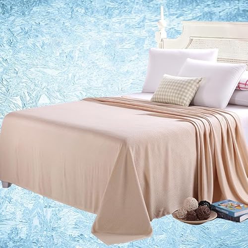 Kühlende Decke Kühl für Heißen Nächte Kühldecke Bambus Microfaser Leichte Dünne Sommerdecke Selbstkühlende Decke Bettwäsche Kühldecke für Menschen Kann Körper Kühl Halten für Bett Sofa und Überall von ZQYMM