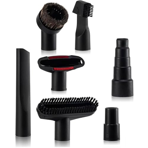 32 mm Staubsauger Düsen Bürsten Set, Universal 7 Stück Polsterdüse Fugendüse Matratzendüse Saugbürste Bürstendüse mit 35mm zu 32mm Schlauchadapter 32 mm Staubsauger Düsen Bürsten Set, Universal 7 Stück Polsterdüse Fugendüse Matratzendüse Saugbürste Bürstendüse mit 35mm zu 32mm Schlauchadapter von ZQZXD