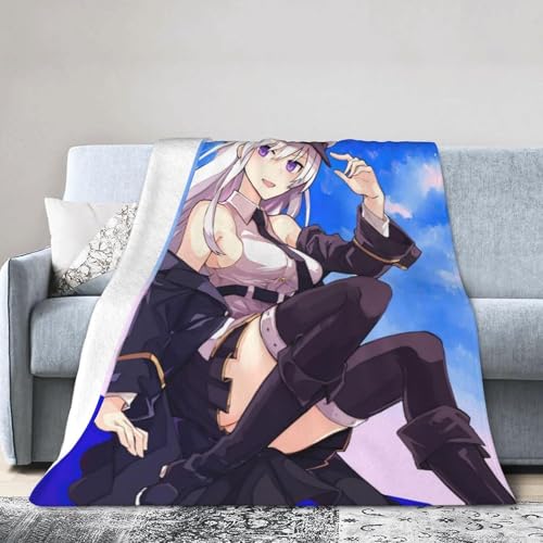 ZRCLXLVU Azur Anime-Decke – eine bequeme Matratze gefüllt mit ultraweichen Mikrofasern von ZRCLXLVU