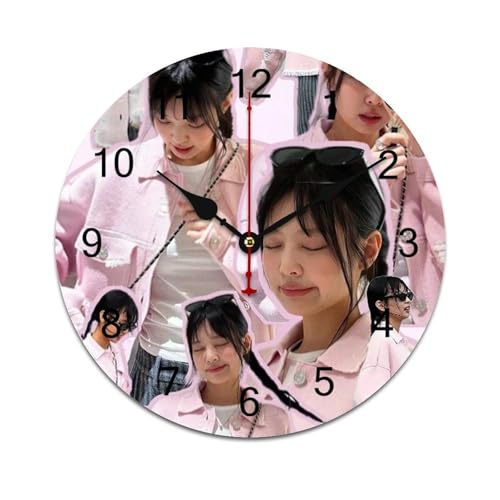 ZRCLXLVU Jennie Diese PVC-Wanduhr bietet eine flüsterleise Sweep-Funktion und minimalistische rahmenlose Ästhetik, geeignet für Schlafzimmer oder Bürodekoration. ZRCLXLVU Jennie Diese PVC-Wanduhr bietet eine flüsterleise Sweep-Funktion und minimalistische rahmenlose Ästhetik, geeignet für Schlafzimmer oder Bürodekoration. von ZRCLXLVU